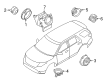 Ford Explorer Car Speakers Diagram - BB5Z-18808-D