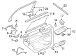 2022 Lincoln Aviator Weather Strip Diagram - LC5Z-7825860-A