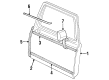 1996 Ford F-350 Car Mirror Diagram - FOTZ-17696-A