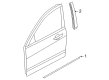 2009 Ford Focus Weather Strip Diagram - 8S4Z-6321452-A