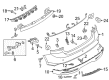 Ford Focus Bumper Reflector Diagram - CM5Z-13A565-A