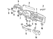 1994 Ford Bronco Ashtray Diagram - F4TZ-1504810-C