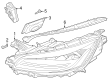 2023 Lincoln Aviator Headlight Diagram - LC5Z-13008-AA