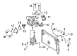 Mercury Mariner Radiator Diagram - H2MZ-8005-R