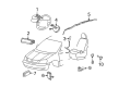 Mercury Monterey Air Bag Sensor Diagram - 6F2Z-14B345-AA