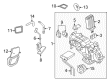 Lincoln Blend Door Actuator Diagram - 7L1Z-19E616-A