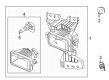 2020 Ford F-350 Super Duty Fog Light Diagram - LC3Z-15200-C