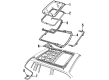 Lincoln Sunroof Diagram - F8VZ-54500A18-AA