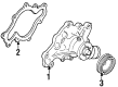 2001 Ford Explorer Water Pump Pulley Diagram - F87Z-8509-AA