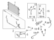 Lincoln Nautilus Automatic Transmission Oil Cooler Line Diagram - K2GZ-7890-A