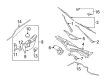 1991 Ford Country Squire Wiper Motor Diagram - 6W7Z-17508-AARM