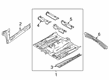 Ford Edge Floor Pan Diagram - K2GZ-5811135-B