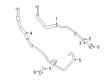 Ford Escape Automatic Transmission Oil Cooler Line Diagram - 8L8Z-7A031-A