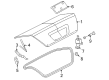 Mercury Tailgate Latch Diagram - 6G1Z-5443200-A