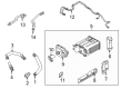 2021 Ford F-250 Super Duty PCV Hose Diagram - LC3Z-6A664-A