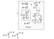 2009 Ford Focus Air Intake Coupling Diagram - 8S4Z-9B647-C