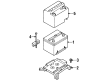 2003 Ford Escort Battery Tray Diagram - F7CZ-10732-AD