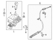 Ford Mustang Shift Knob Diagram - FR3Z-7213-AC