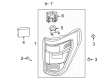 2021 Ford F-150 Tail Light Diagram - NL3Z-13404-D