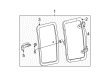 1999 Ford F-250 Super Duty Door Hinge Diagram - F81Z-28303A22-AA