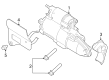 2023 Lincoln Aviator Starter Diagram - L1MZ-11002-B