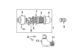 2002 Ford Expedition Air Filter Box Diagram - 3L3Z-9600-AA