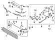 Ford Explorer Automatic Transmission Oil Cooler Line Diagram - L1MZ-7G071-BAD