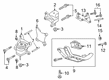 2021 Ford Police Interceptor Utility Motor And Transmission Mount Diagram - L1MZ-7A033-A