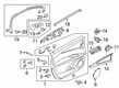 2018 Lincoln MKX Weather Strip Diagram - FA1Z-5821456-A