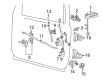 Ford Explorer Sport Door Hinge Diagram - 1L5Z-1022800-AA