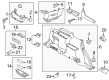 2004 Mercury Marauder Dome Light Diagram - 3W1Z-13A756-AA