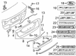 2019 Ford SSV Plug-In Hybrid Emblem Diagram - EG1Z-5442528-B