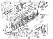 2008 Ford F-350 Super Duty Cup Holder Diagram - 8C3Z-2513562-AF