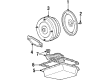 1999 Mercury Grand Marquis Transmission Assembly Diagram - XW7Z-7V000-AARM