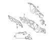 2010 Ford Focus Muffler Hanger Straps Diagram - 5S4Z-5K291-AA