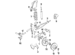 1990 Ford E-150 Econoline Radius Arm Diagram - D5UZ-3A360-B