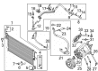 Ford E-350 Super Duty A/C Service Cap Diagram - F3AZ-19D702-B