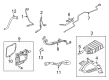 2020 Ford Ranger PCV Valve Hose Diagram - LB5Z-6A664-B