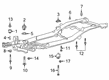 2021 Ford Ranger Crossmember Bushing Diagram - KB3Z-5R084-A