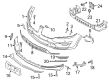 2015 Lincoln MKC Grille Diagram - EJ7Z-17K945-AA