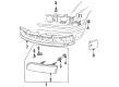 1992 Ford Taurus Side Marker Light Diagram - F2DZ-15A201-E