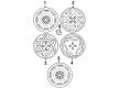 Mercury Tracer Lug Nuts Diagram - F7CZ-1012-AD