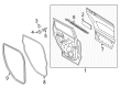 Ford Escape Weather Strip Diagram - CJ5Z-7825324-A