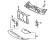 2003 Mercury Sable Air Deflector Diagram - F6DZ-8310-B