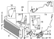 Lincoln MKZ A/C Hose Diagram - HS7Z-19D742-S