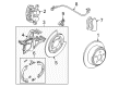 2008 Ford F-150 Parking Brake Cable Diagram - 6L3Z-2853-A