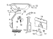 2003 Ford Ranger Cup Holder Diagram - F87Z-1313564-AAB