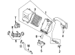 1993 Mercury Villager Fuel Filter Diagram - F3XY-9155-F