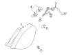 Lincoln MKS Light Socket Diagram - AA5Z-13410-A