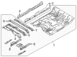 2007 Lincoln Mark LT Rear Crossmember Diagram - 9L3Z-18107A94-A